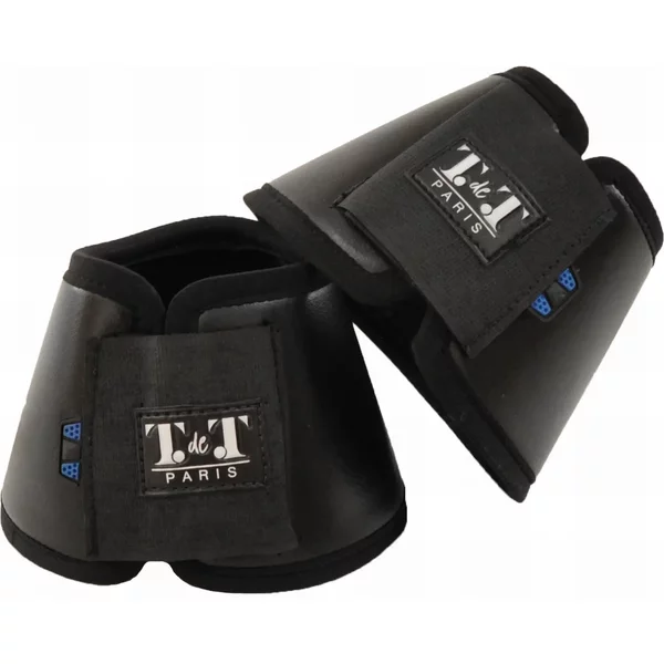 Cloches Pour Cheval Ouvertes En NéOprèNe SynthéTique Cuir T De T-image