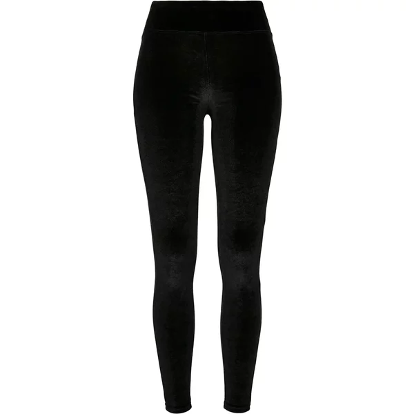 Damen-Leggings Mit Hoher Taille Urban Classics Velvet-image