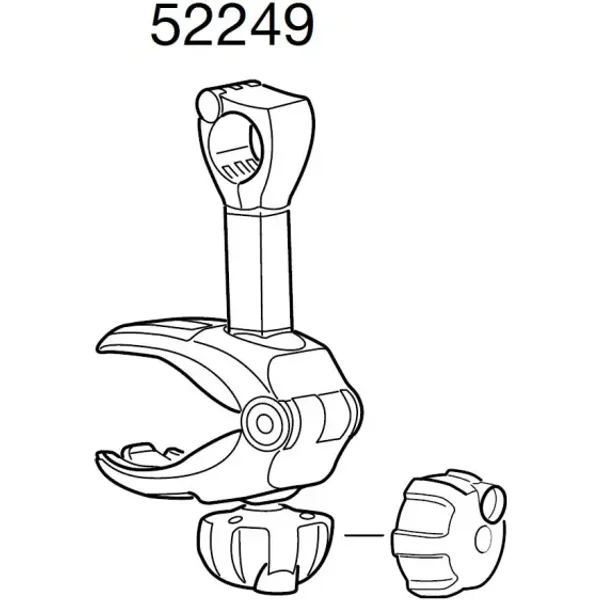 Bras de montage court cadre support Thule EuroClassic G6