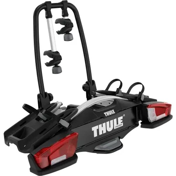 Porte-vélo attache remorque pour 2 vélos 13 pin Thule Compact