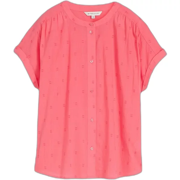 Weite Dobby-Bluse Damen Tom Tailor-image