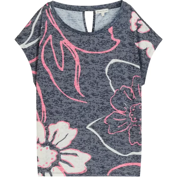 Blumenbedrucktes T-Shirt Damen Tom Tailor-image