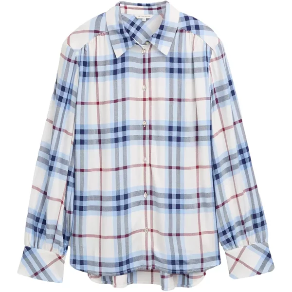 Karierte Bluse Damen Tom Tailor-image