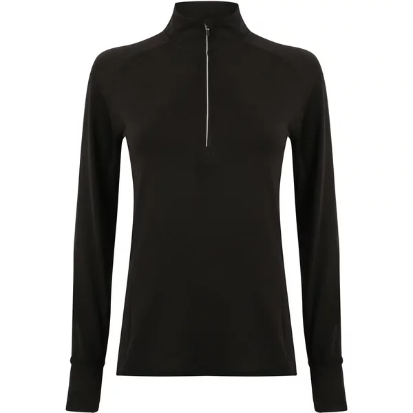 Langarmshirt 1/4 Zip Damen Tombo-image