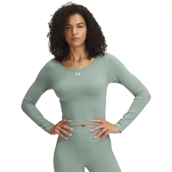 Damen-Trainingsoberteil mit langen Ärmeln Under Armour Train Seamless