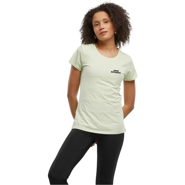 Damen T-Shirt Urban Classics Think Basic-image