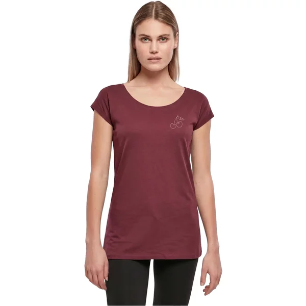 Damen T-Shirt Urban Classics Cherry Line-image