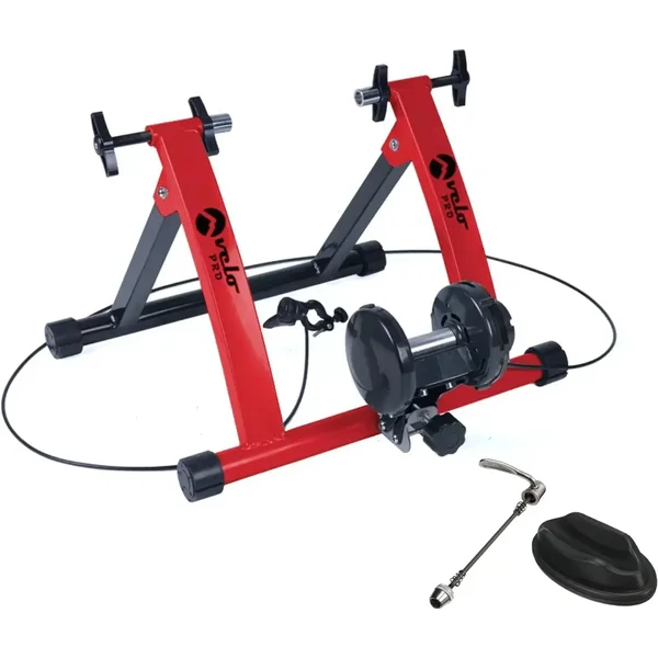 Home trainer magnetisch met mat Velo Pro
