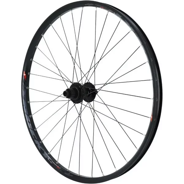 Roue ArrièRe Moyeu Cassette Axe Traversant Jante 32 Rayons Velox Trucky 30 Boost Tubeless Ready Disc Centerlock Shimano Mt510 Microspline 12-148 30C 32-image
