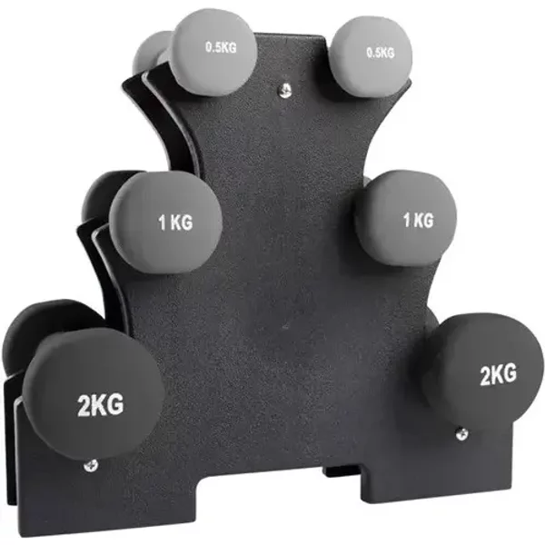 Halteri In Neoprene Con Supporto VirtuFit-image