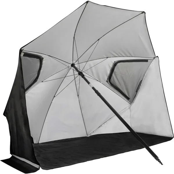 Parasol de playa premium con pantalla lateral VirtuFit