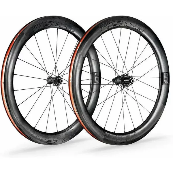 Paire De Roues A Disques Center Lock A Pneus Vision Metron 60 SL TL SH11-image
