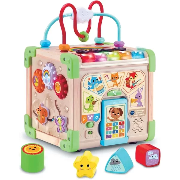 Jeux D'éVeil Cube L'intéRieur Vtech Electronics Europe-image