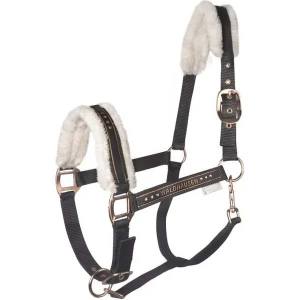 Licol Pour Poney Avec Fourrure Waldhausen Elegant-image
