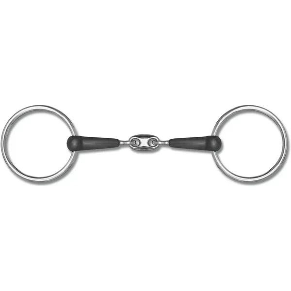 Mors Pour Cheval En Caoutchouc Double Brisure Waldhausen D-image