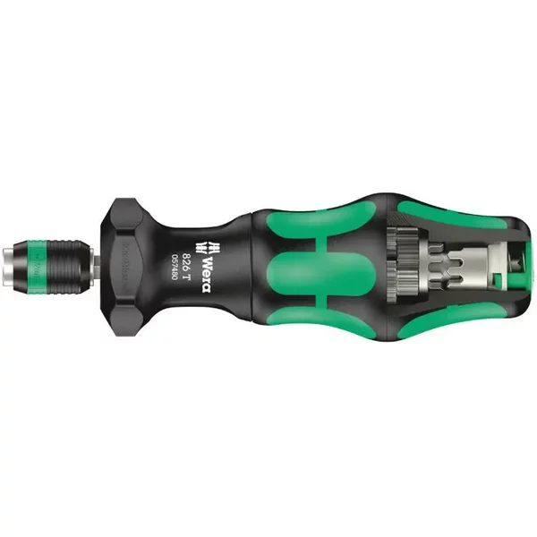Tournevis Porte Embout Mandrin A Serrage Rapide Wera Kompakt Turbo 1-4-image