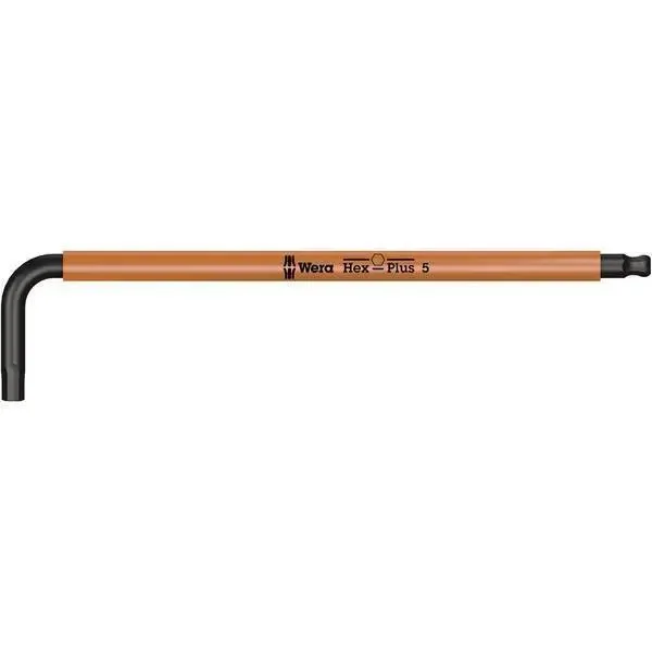 Clé allen coudées p.vis à 6 pans creux Wera 950 SPKL Hex-Plus HF 5,0