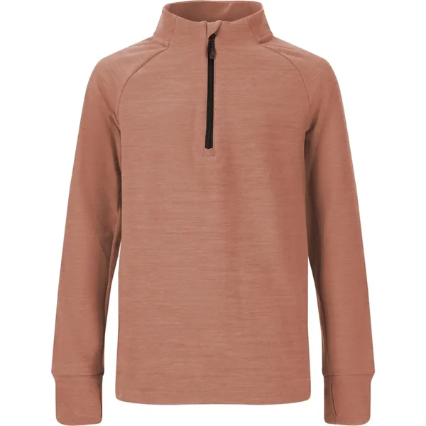 Children's long-sleeve zipped base layer Whistler Kajsa