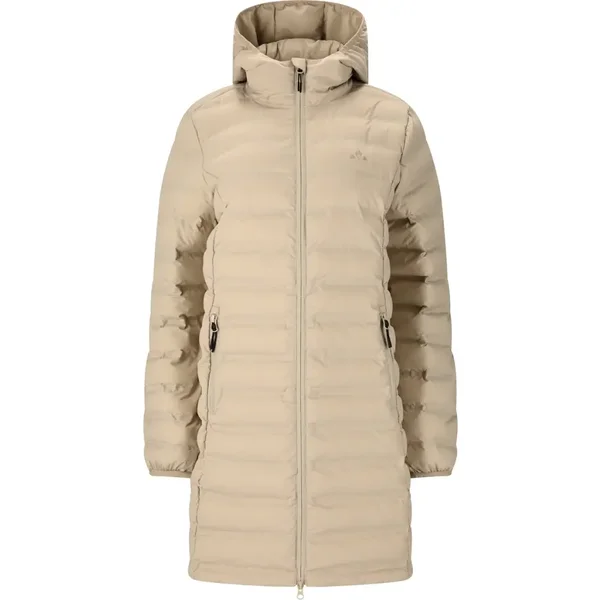 Lightweight long puffer jacket for women Whistler Froze