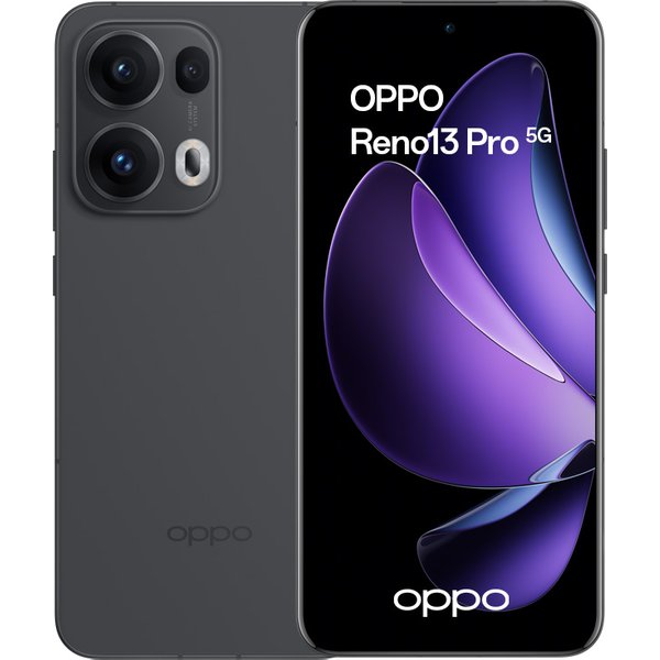Refurbished - OPPO Reno13 Pro 5G MediaTek Dimensity 8350 12GB RAM 512GB Storage 6.83" Smartphone Graphite Grey
