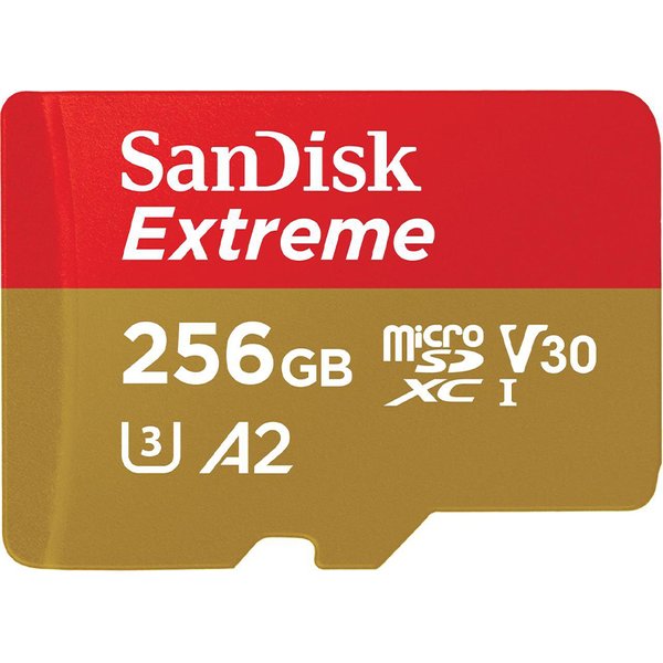 SanDisk Extreme 256GB microSDXC UHS-I Card