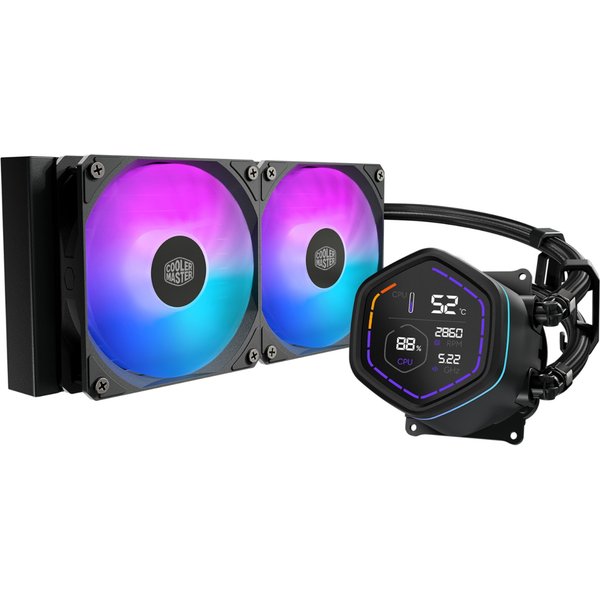 Cooler Master MasterLiquid Core Nex Digital 240 All-In-One Liquid Cooler