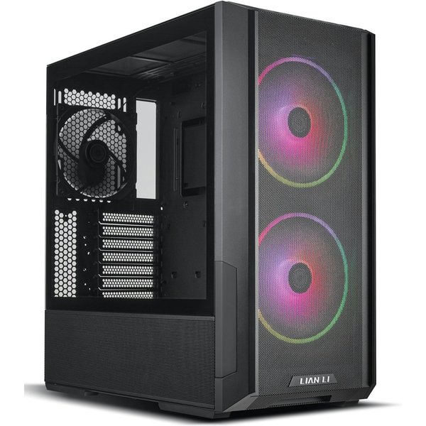 Lian Li Lancool 216 RX Tempered Glass Mid Tower Gaming PC Case - Black