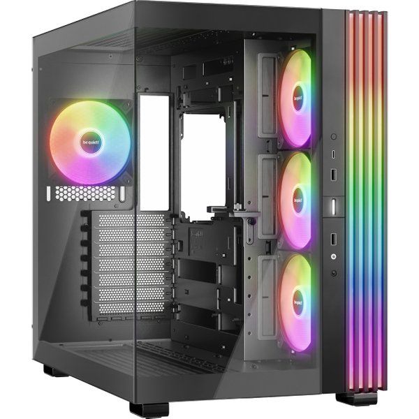 Be Quiet Light Base 600 LX Black ATX Midi Tower ARGB Tempered Glass PC Case