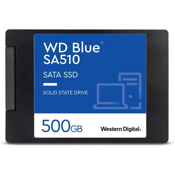 Western Digital Blue SA510 500GB 2.5" Serial ATA III SSD Solid State Drive