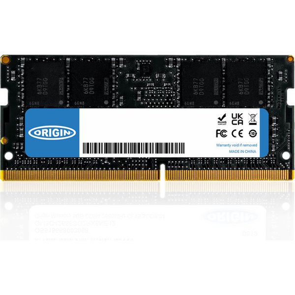Origin Storage OM8G43200SO1RX16NE12 8GB (1 x 8GB) 3200 MHz DDR4 Laptop RAM