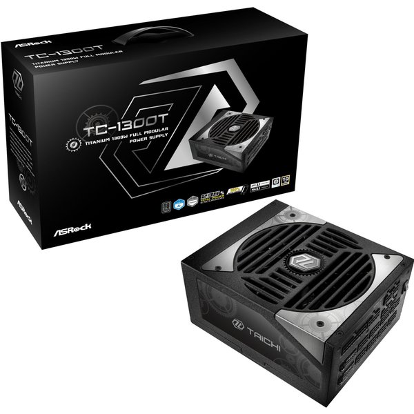 Asrock Taichi 1300T 1300W ATX 3.1 80 PLUS Titanium PSU Power Supply