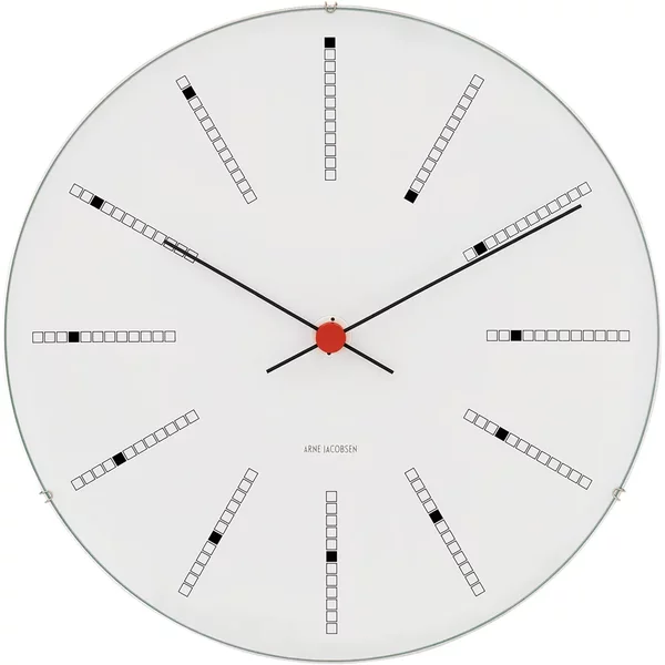Rosendahl - AJ Bankers Wanduhr Ø 29 cm, weiß Rosendahl AJ Bankers Wanduhr Ø