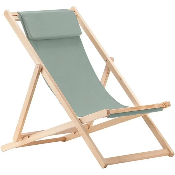 Fiam - Relax Liegestuhl, Esche / salbei Fiam Relax Liegestuhl