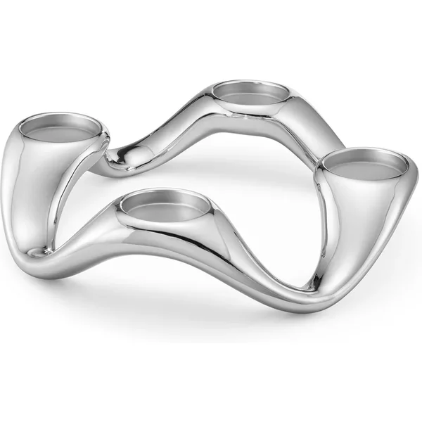 Georg Jensen - Cobra Kerzenhalter Ø 33 cm, Edelstahl Georg Jensen Cobra Kerzenhalter Ø