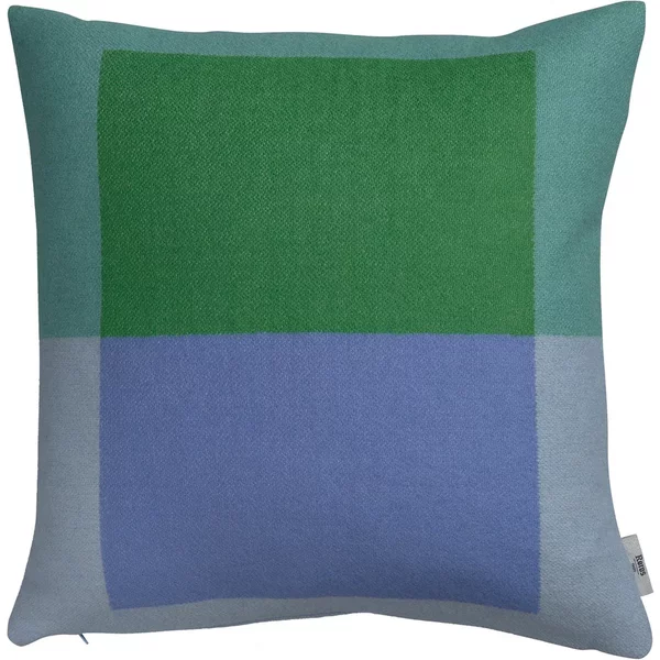 Røros Tweed - Syndin Kissen, 50 x 50 cm, blau 'glacier' Røros Tweed Syndin Kissen