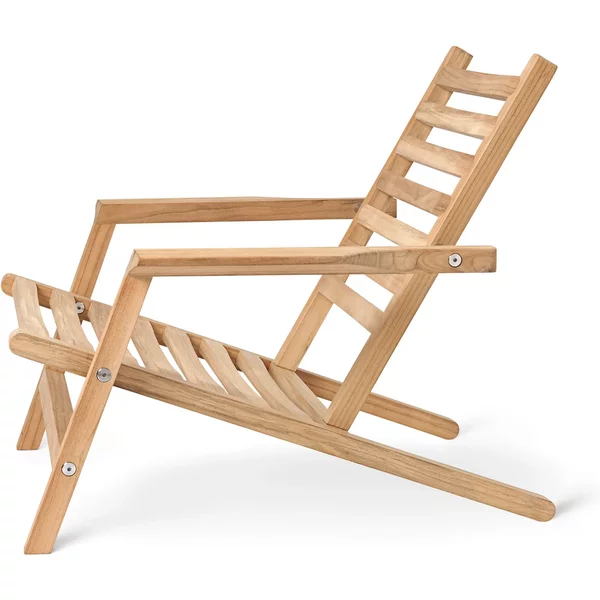 Carl Hansen - AH603 Liegestuhl, Teak unbehandelt Carl Hansen & Søn AH603 Liegestuhl