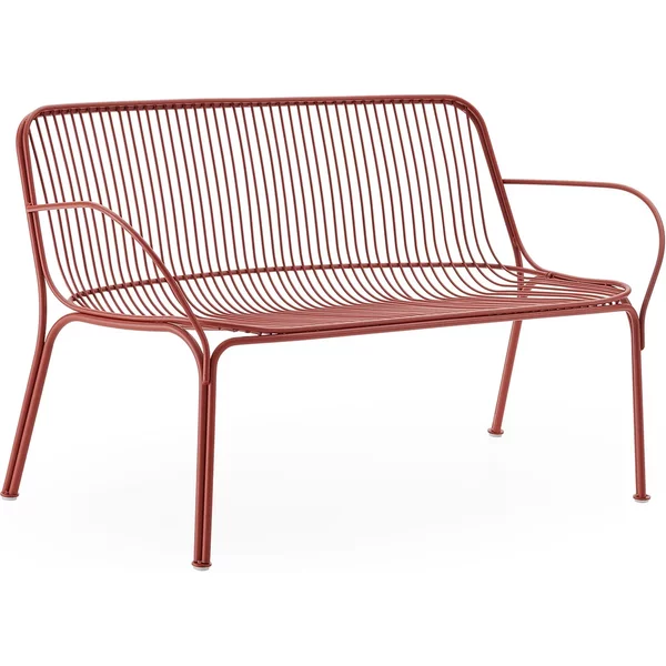 Kartell - Hiray Gartensofa, rostrot Kartell Hiray Gartensofa
