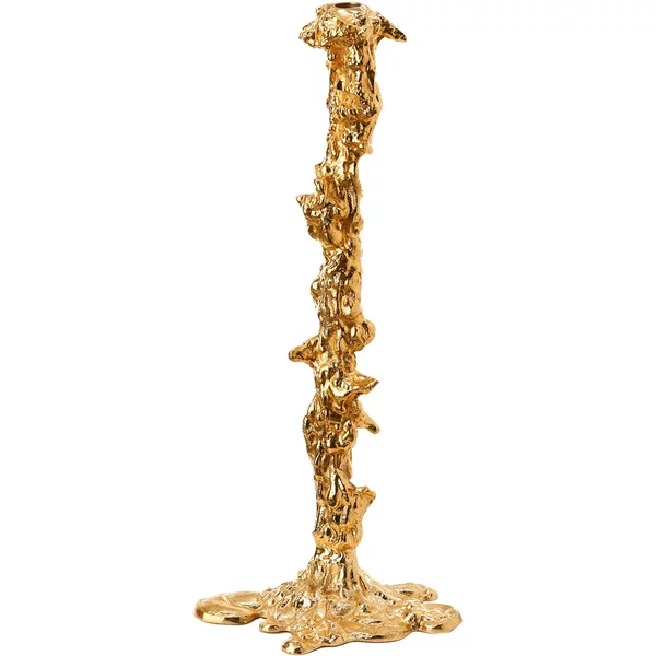 POLSPOTTEN - Drip Kerzenständer, XXL, gold POLSPOTTEN Drip Kerzenständer