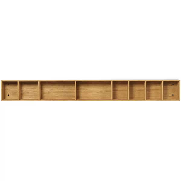 Ferm Living - Bon Wandregal, 138 x 16 cm, Eiche geölt Ferm Living Bon Wandregal