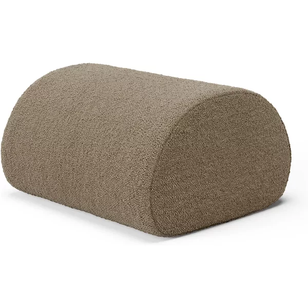 Ferm Living - Rouli Pouf, sand (Pure Bouclé) Ferm Living Rouli Pouf