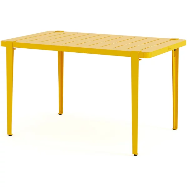 TipToe - Gartentisch MIDI Kollektion, 130 x 80 cm, sun yellow TipToe Gartentisch MIDI Kollektion