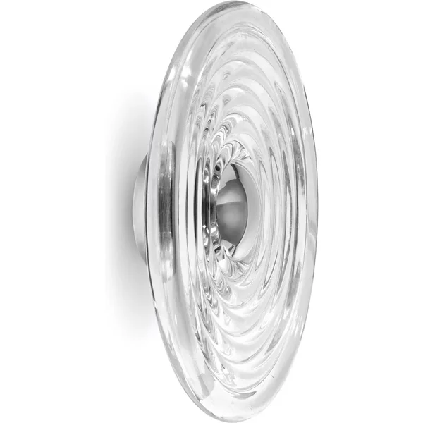 Tom Dixon - Press Surface LED Wandleuchte, Large, clear Tom Dixon. The Company Press Surface LED Wandleuchte