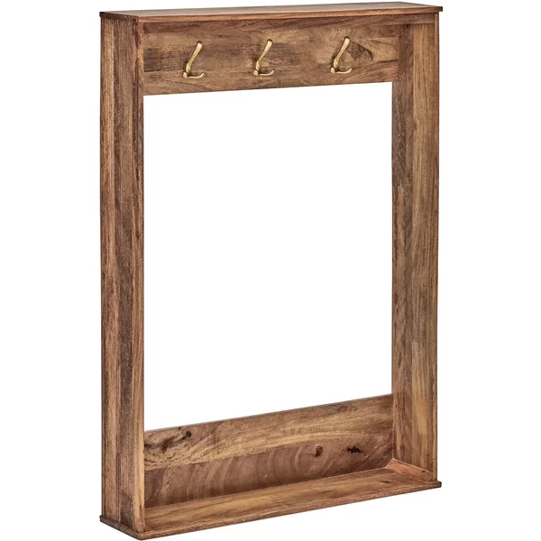 House Doctor - Balance Wandgarderobe, 100 x 141 cm, antique brown House Doctor Balance Wandgarderobe