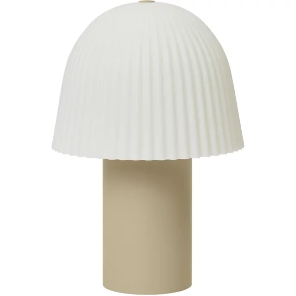 Ferm Living - Frill LED Akku-Leuchte, weiß / cashmere Ferm Living Frill LED Akku-Leuchte