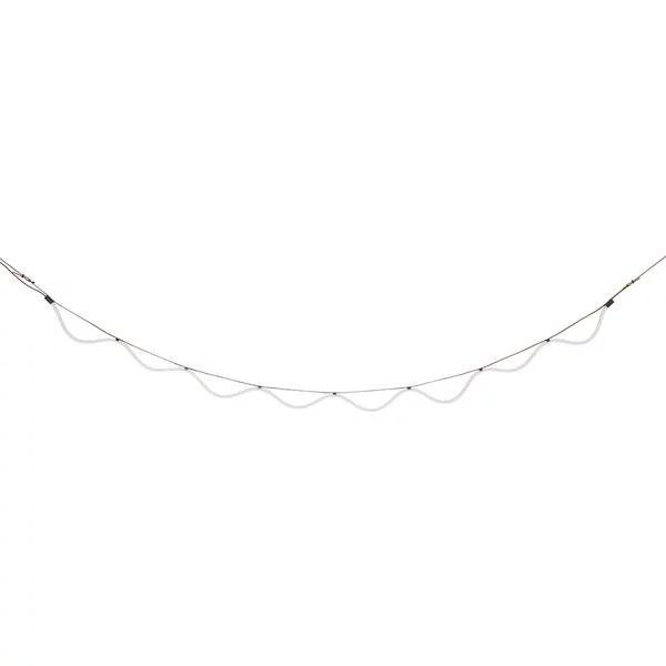 Petite Friture - Spline LED Pendelleuchte, 450 cm, braun / orange Petite Friture Spline LED Pendelleuchte