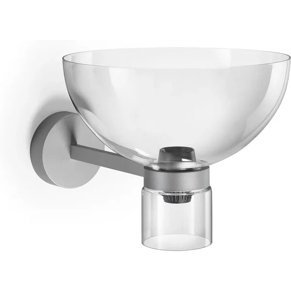 Flos - Nocturne Wandleuchte Schale, silber Flos Nocturne Wandleuchte Schale