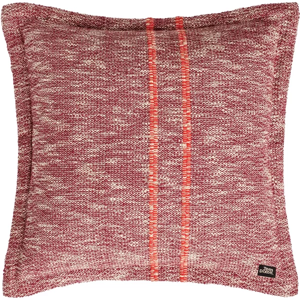 Tom Dixon - Track Kissen, 56 x 56cm, burgund Tom Dixon. The Company Track Kissen