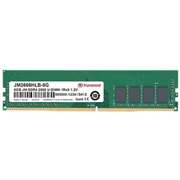DDR4 8GB PC 2666 CL19 Transcend JetRam, JM2666HLB-8G