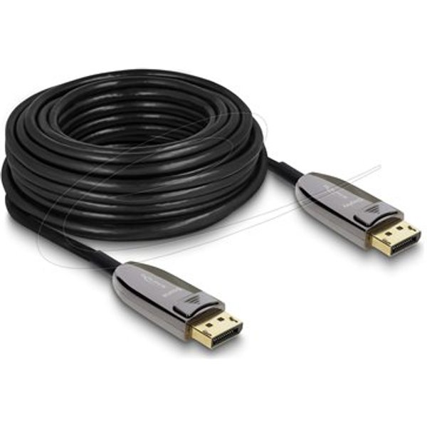 DELOCK Aktives optisches DisplayPort-Kabel 2.1 8K 15m