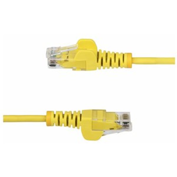STARTECH 25cm Gelbes Slim CAT6-Kabel